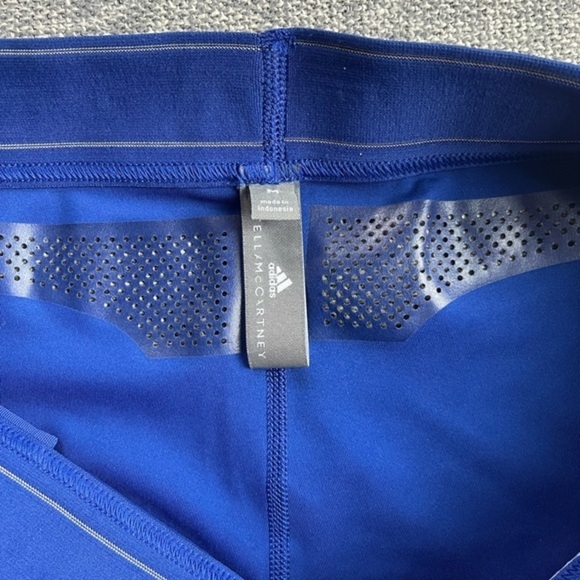 Adidas Stella McCartney training climachill run 3/4 leggings blue medium - Picture 5 of 5